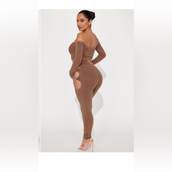 Melanie Legging Set - Brown - Picture 3 of 4